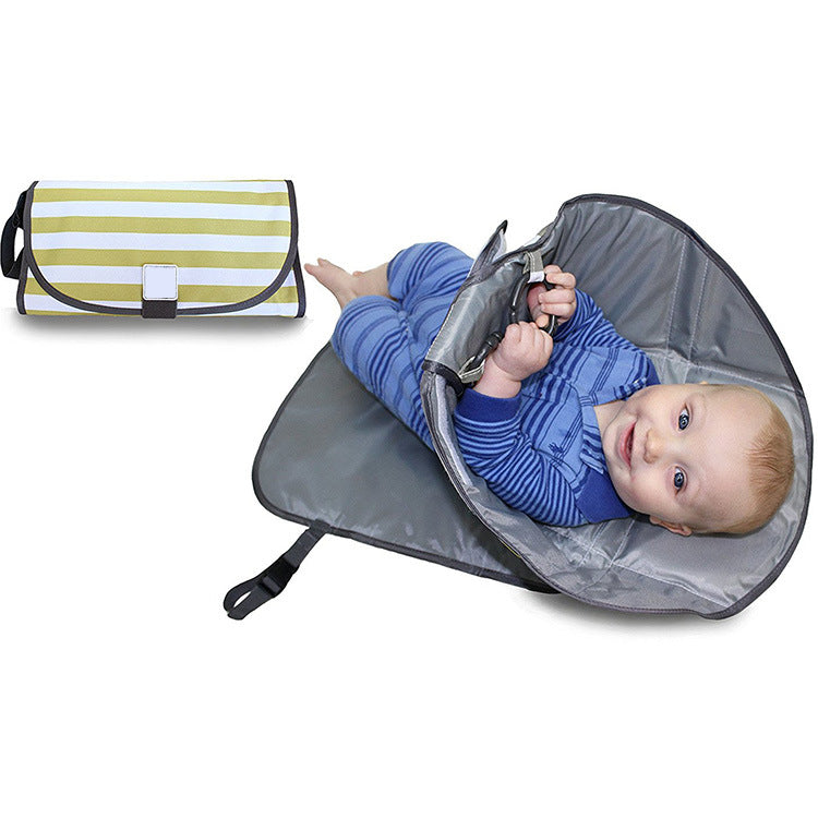 a baby in a baby carrier