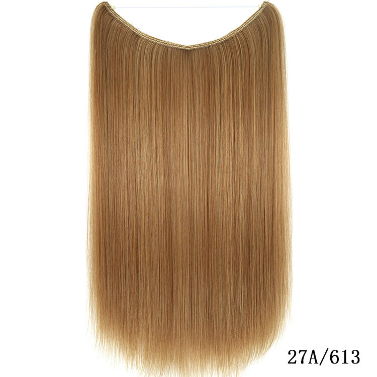 a piece of hair on a white background