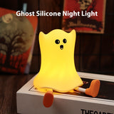 Touch-Control Silicone Ghost Night Lamp