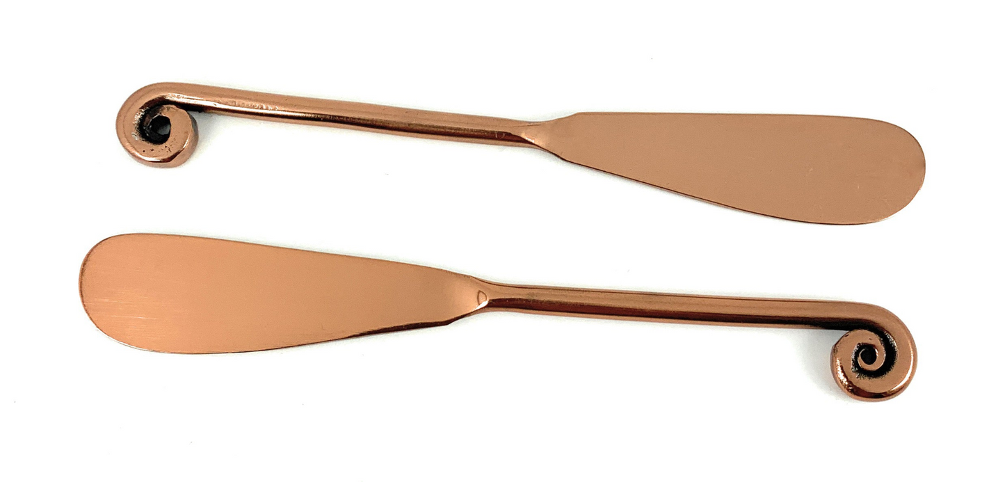 Butter Spreaders Set of 2 (Copper Finish)
