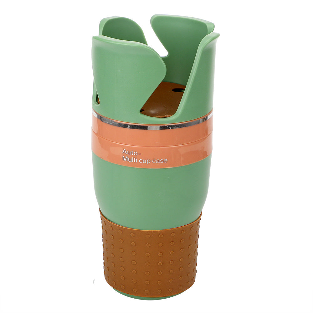 a green and brown cup