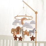 Forest Animal Felt Crib Mobile