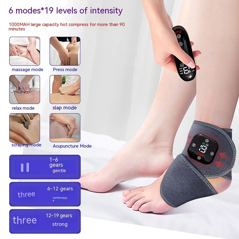 a device on a foot