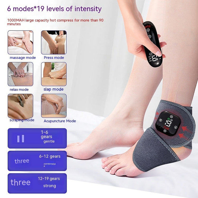 a device on a foot