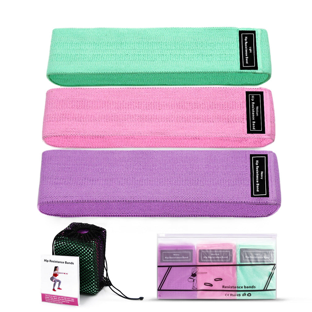a group of yoga bands