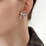 Bow-Shaped Fashion Earrings