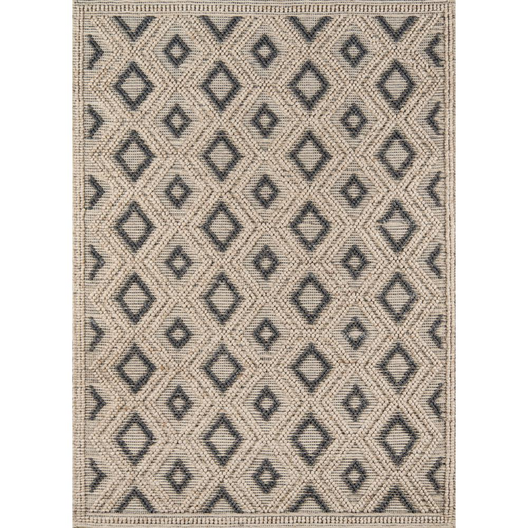 a rug with a pattern
