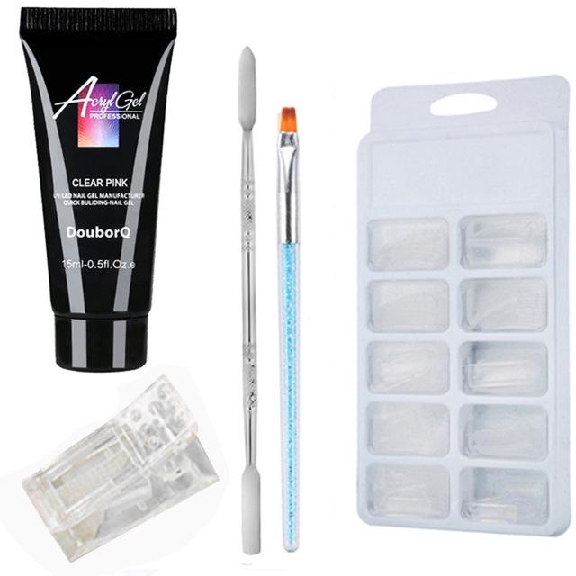 a set of tools for a nail