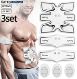 OSITO 3Sets Massager Machine Stimulator Fitness Trainer Arm,Waist,Leg Abdominal
