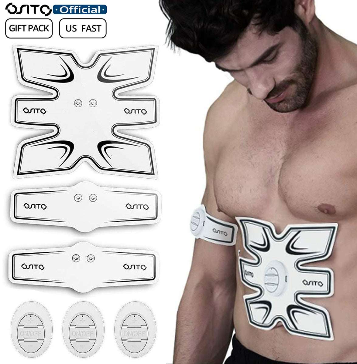 a man with a body wrapper