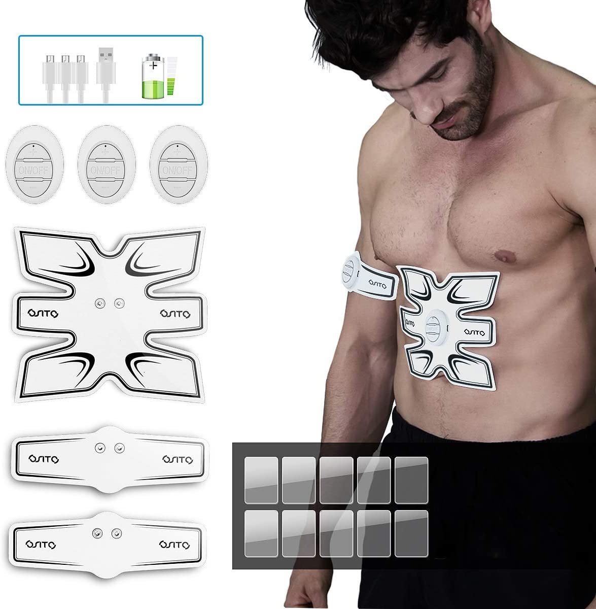 a man with a device attached to his chest
