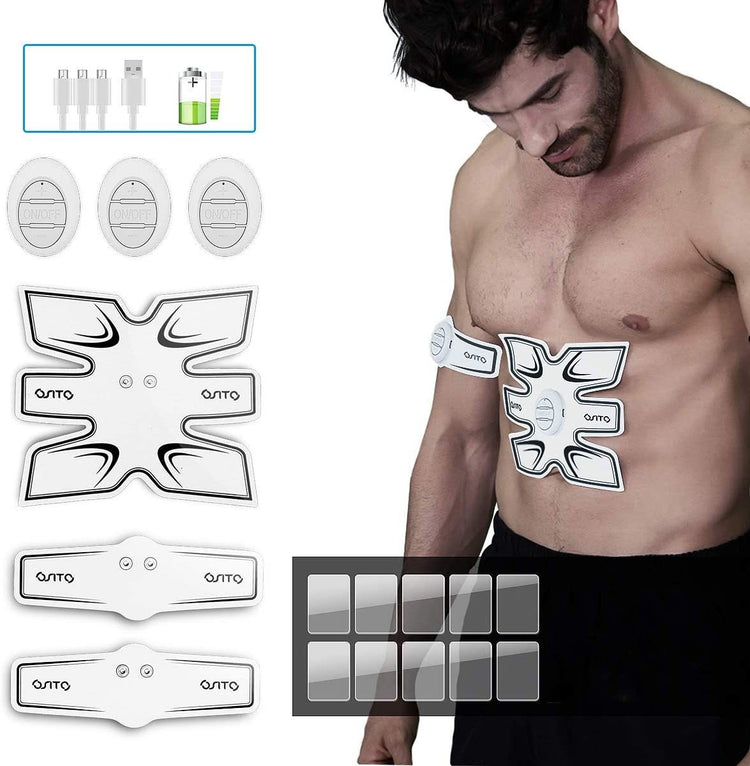 a man with a device attached to his chest