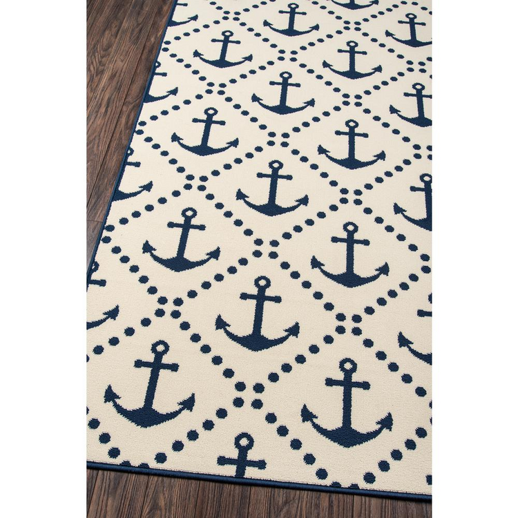 a rug on the floor