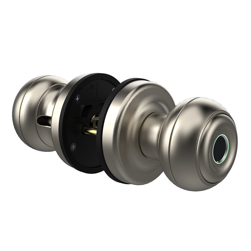 a close-up of a door knob