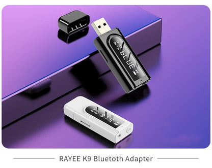 USB car FM bluetooth receiver for MP3 playback