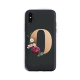 Alphabet Letter Silicone Phone Case