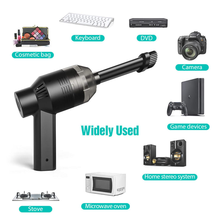 a black device with a handle