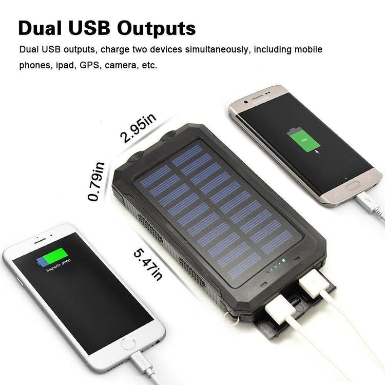 a group of cell phones with a solar panel