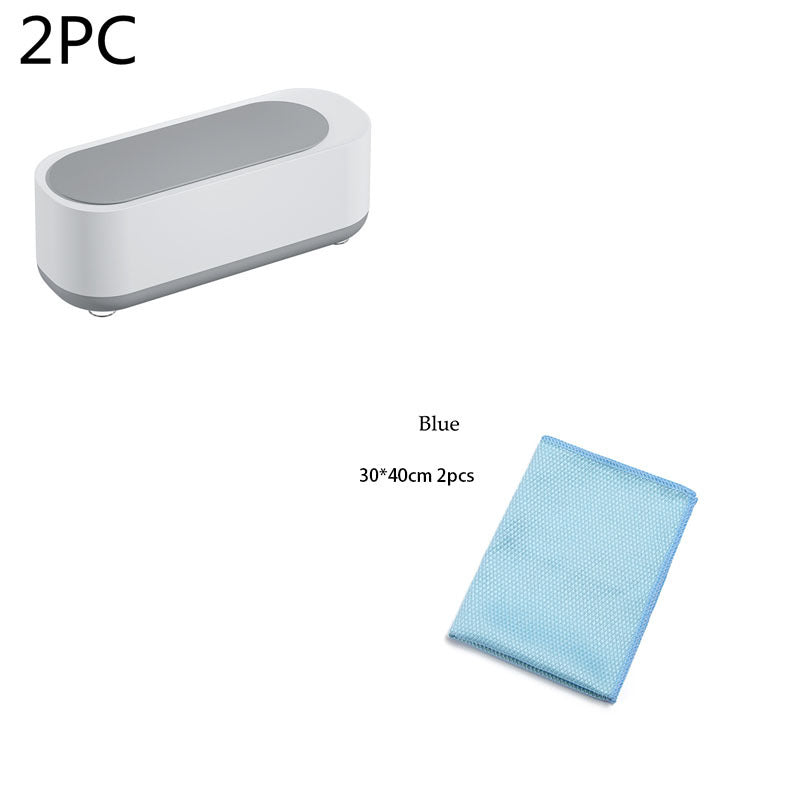 a blue and grey rectangular object