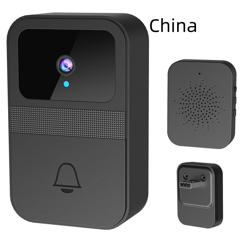 a black device with a bell and a speaker
