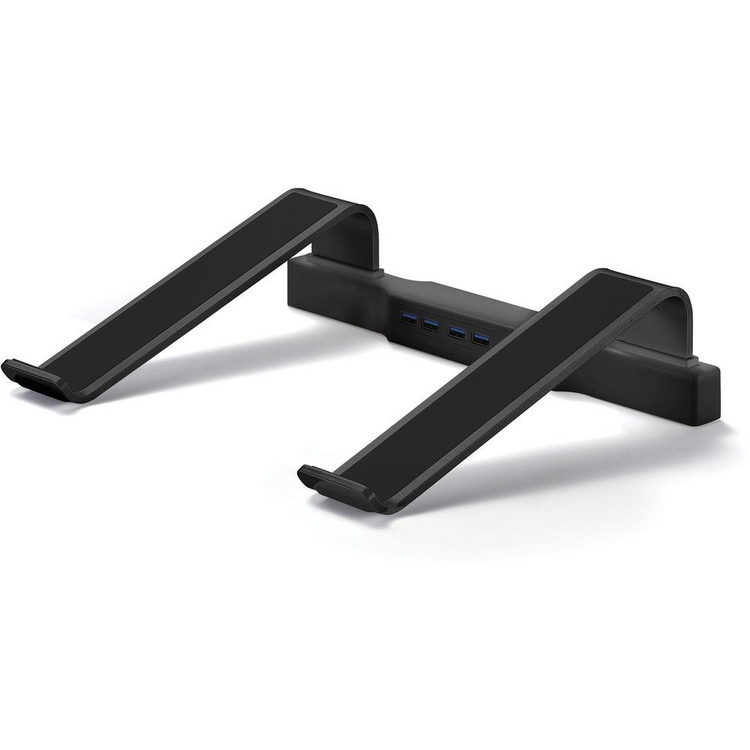 a black device with multiple usb ports