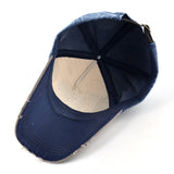 Letter-Embroidered Adjustable Baseball Cap