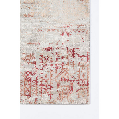 Genevieve Area RUG, Red 3'10" X 5'7"