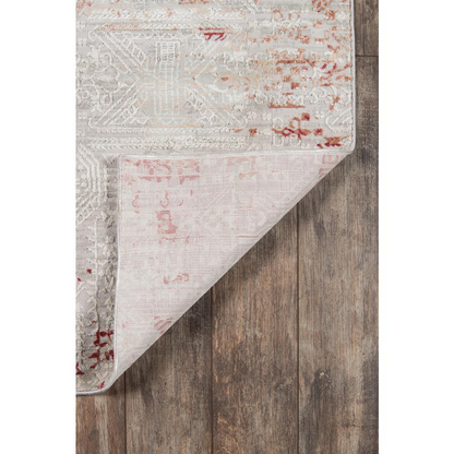 Genevieve Area RUG, Red 3'10" X 5'7"