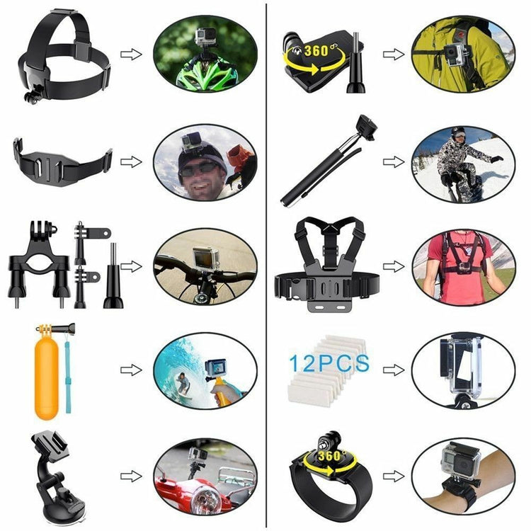 a collage of different types of equipment