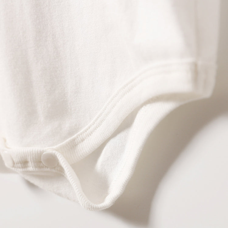 a close up of a white shirt