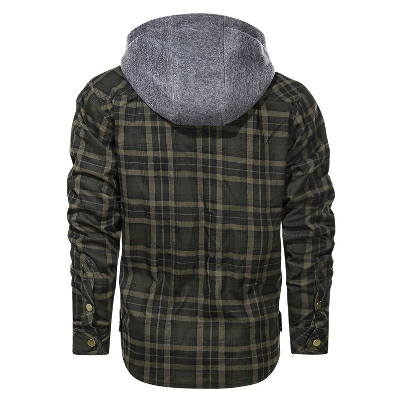 a jacket with a hood