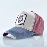 Letter-Embroidered Adjustable Baseball Cap
