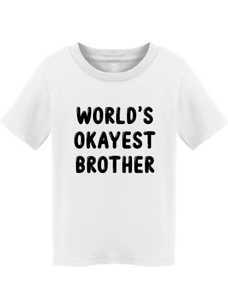 a white shirt with black text