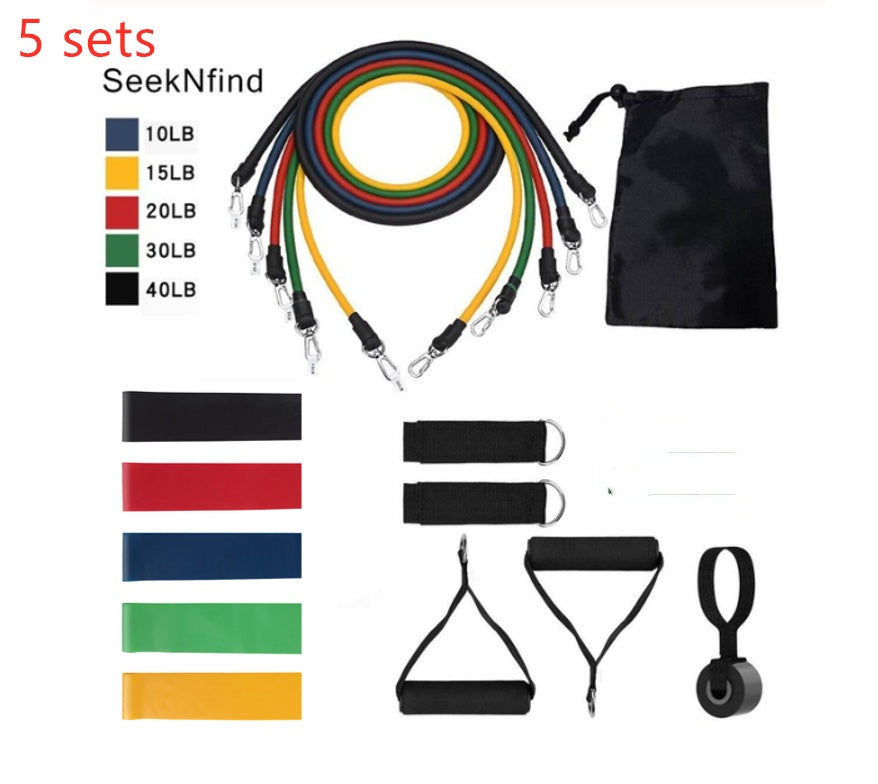a set of elastic bands
