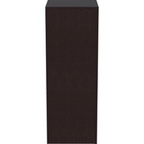 Lorell Essentials Laminate Tall Storage Cabinet - 2-Drawer - 23.6" x 23.6" x 65.6" Cabinet - 2 x File Drawer(s) - 1 Door(s) - 2 Shelve(s) - Material: Laminate, Medium Density Fiberboard (MDF), Particl