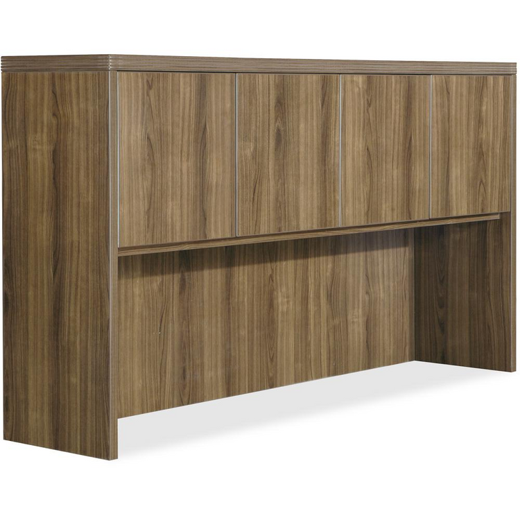 a wooden cabinet with a shelf