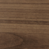 Lorell Chateau Series Walnut Laminate Desking - 66.1" x 14.8"36.5" Hutch, 1.5" Top - 4 Door(s) - Reeded Edge - Material: P2 Particleboard - Finish: Walnut, Laminate