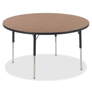 a round table with legs