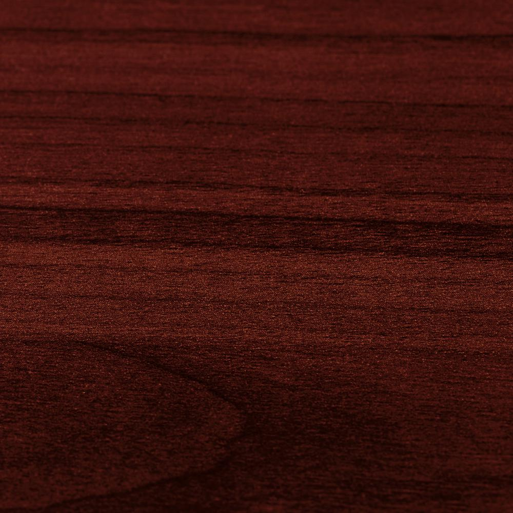 Lorell Prominence 2.0 Mahogany Laminate Double-Pedestal Desk - 5-Drawer - 1" Top, 72" x 42"29" - 5 x File, Box Drawer(s) - Double Pedestal - Band Edge - Material: Particleboard - Finish: Mahogany Lami
