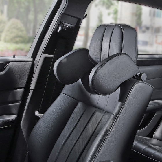 Adjustable Car Headrest and Neck Support Pillow