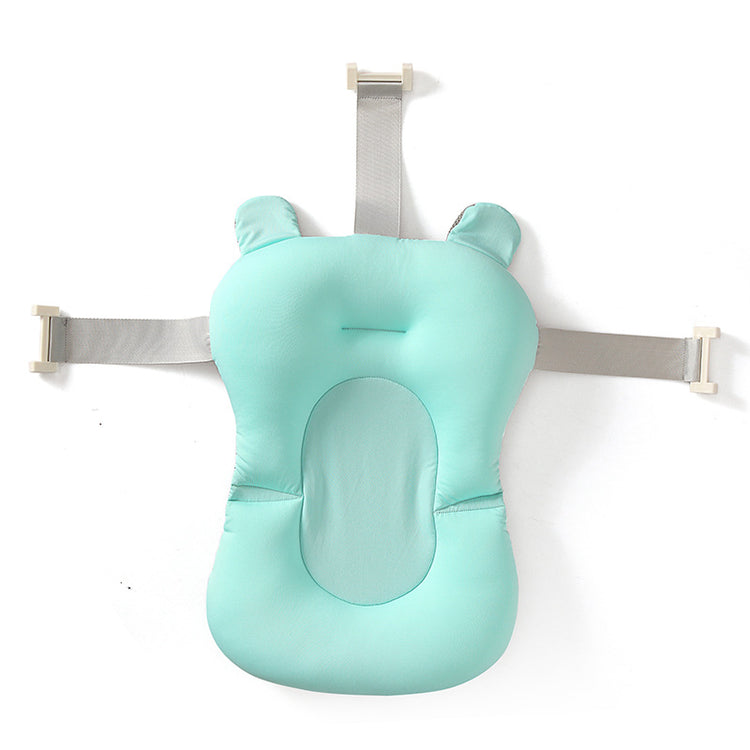 a baby seat on a wall