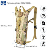 3L Tactical Hydration Backpack with Water Bladder