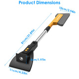 3-in-1 Car Snow Removal Tool with Ice Scraper and Brush