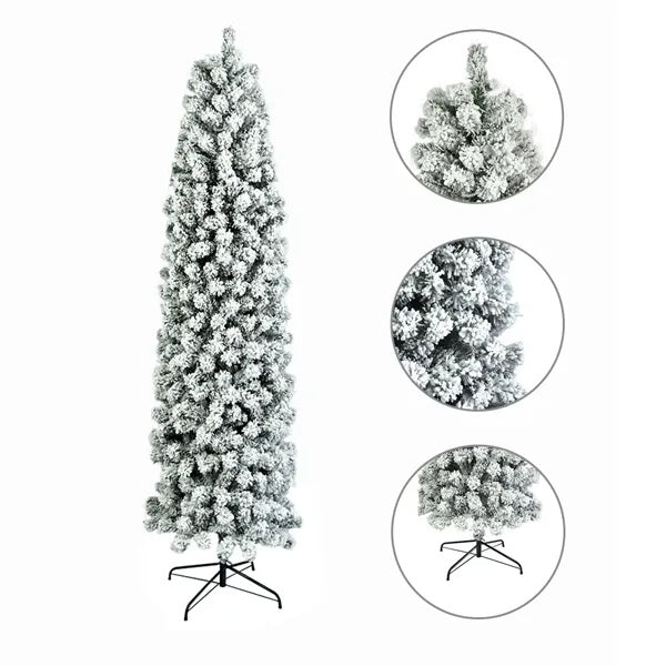 Pencil Flocking Christmas Tree