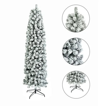 Pencil Flocking Christmas Tree