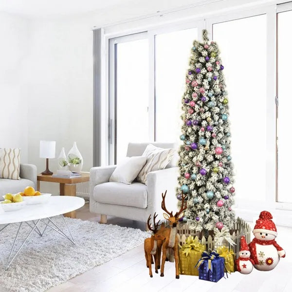 Pencil Flocking Christmas Tree