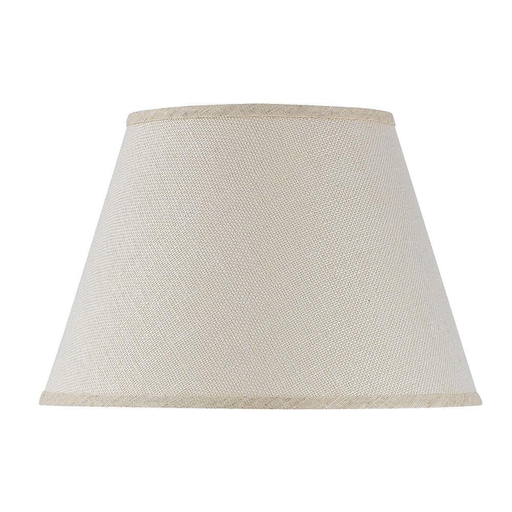 Hardback Burlap Shade