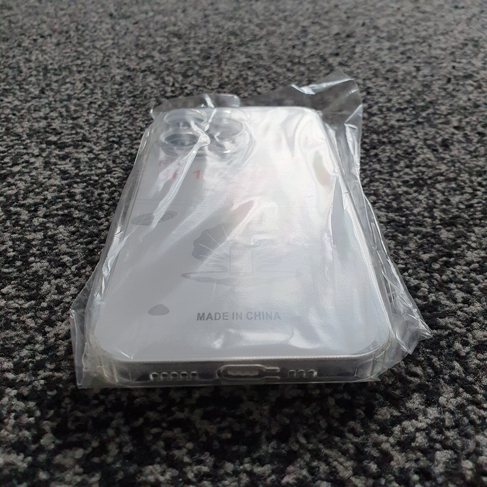 a phone in a plastic wrap