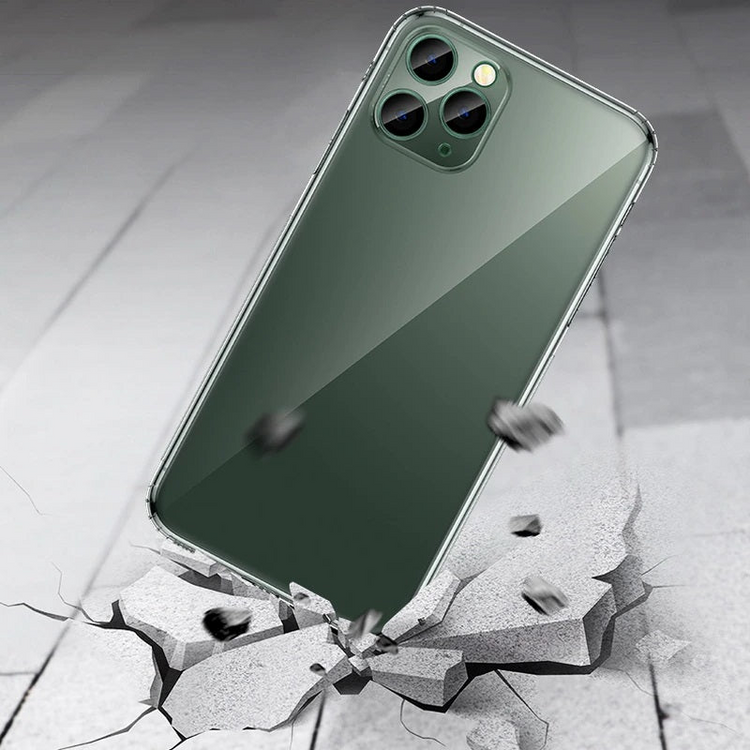 a cell phone in the ground