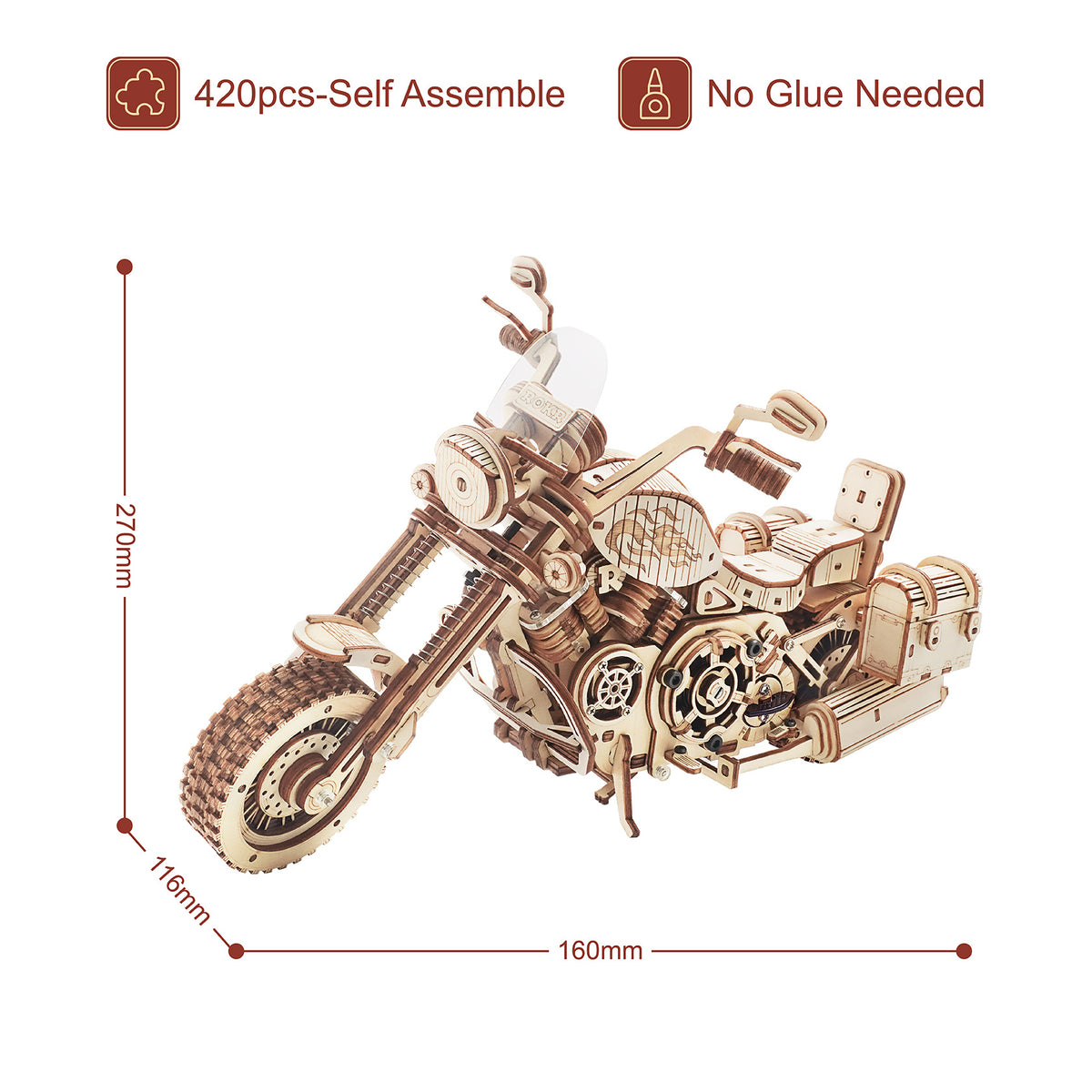 a model of a motorcycle